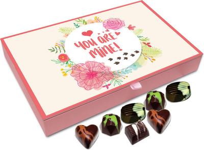 

Chocholik Gift Box - You Are Mine Chocolate Box - 12pc Truffles(144 g)