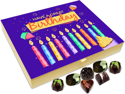 

Chocholik Gift Box - Have A Great Birthday My Best Friend Chocolate Box - 20pc Truffles(240 g)