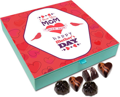 

Chocholik Gift Box - I Love You Mom, Happy Mother's day Chocolate Box - 9pc Truffles(108 g)