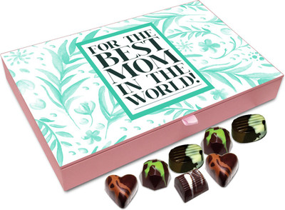 

Chocholik Gift Box - For The Best Mother In The World Chocolate Box - 12pc Truffles(144 g)