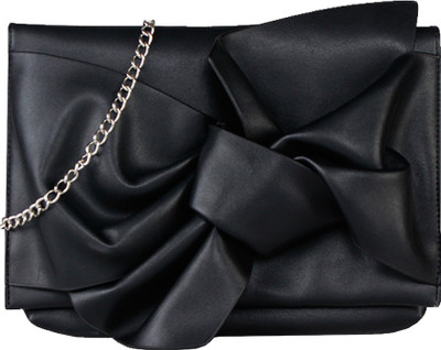 

LONDON RAG Party Black Clutch