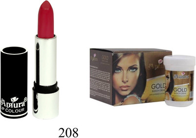 

Amura Black Beauty Lip Colour and Bleach Cream Combo(Set of 2)