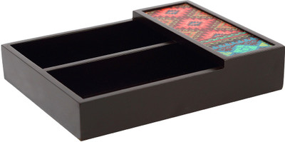 

Reinvention Factory Empty Cutlery Box Case(Multicolor Holds 24 Pieces)