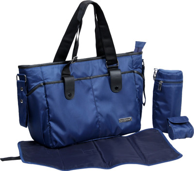 

My Milestones Diva Tote Diaper Bag - Blue Stripes
