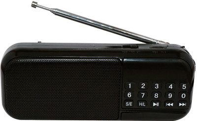 

Yuvan SS Bright - 474 SD Player Mini FM Radio(Black)