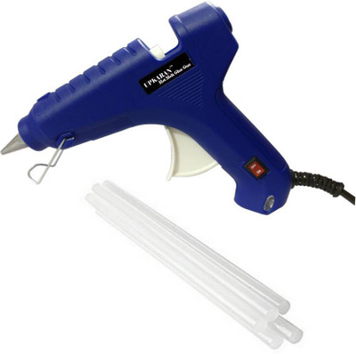 

Upkaran 60 Watt ON OFF Switch Indicator With 10 Sticks Standard Temperature Corded Glue Gun(11 mm)
