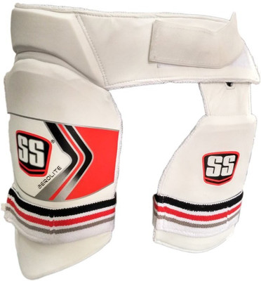 

SS aerolite Cricket Thigh Guard(, White, Multicolor