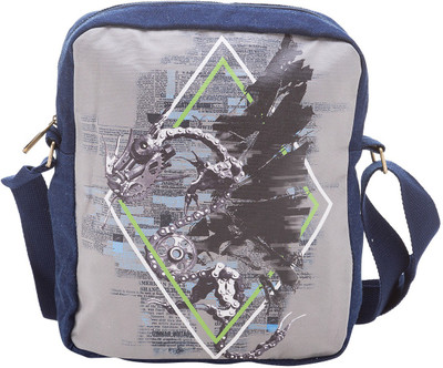 

Spykar Messenger Bag(Blue)