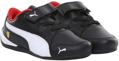

Puma Boys & Girls Velcro Sneakers(Black, Black-white