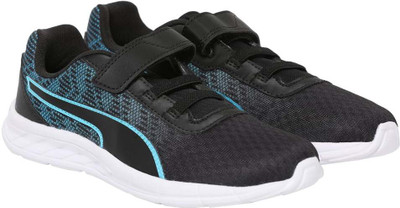 

Puma Boys & Girls Velcro Sneakers(Blue, Nrgy turquoise-black