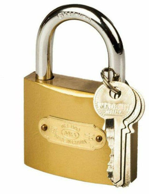 

PTCMart Golden Lock 63MM Lock(Gold)