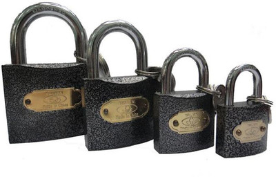 PTCMart Black Lock 32MM 38MM 50MM 63MM Lock(Black)