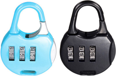 

PTCMart Bag Safety Lock Set-2 Lock(Multicolor)