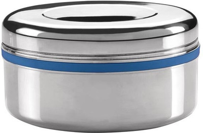 

Milton Supreme 2 Containers Lunch Box(200 ml), Steel