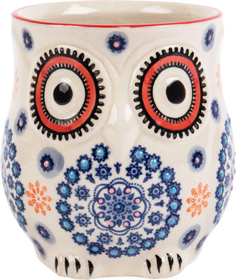 

Chumbak Paisley Swirls II Ceramic Mug(200 ml), Multicolor