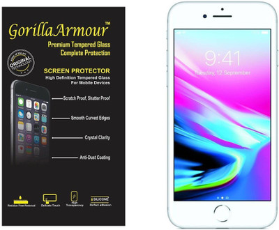Gorilla Armour Tempered Glass Guard for Apple iPhone 8 Plus(Pack of 1)