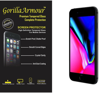 Gorilla Armour Tempered Glass Guard for Apple iPhone 8 Plus(Pack of 1)
