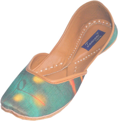 

Tamanna 3133875 Jutis For Women(Green, Yellow, Multicolor4