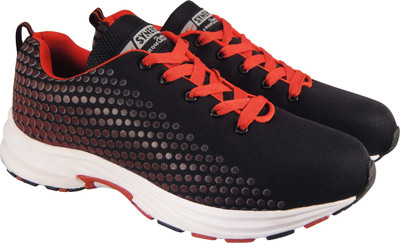 

Action Synergy SRP7274 Black/Red Phylon Sole Sports Running Shoes For Men(Black, Red