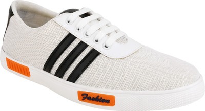 Highfly Mens Premium Casual Shoes Sneakers For Men(White