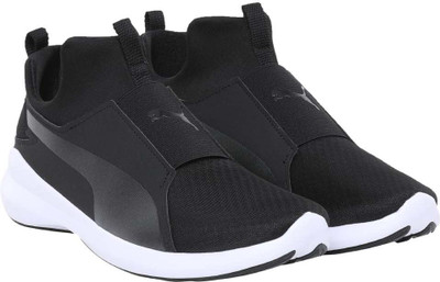 

Puma Puma Rebel Mid Wns Casuals For Women(Black, Black-black-white