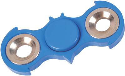 

S.Blaze Amazing Blue Batman Silver Dual Wing Fidget Spinner Toy for Kids & Adults(Blue)