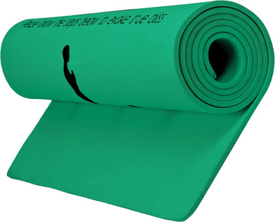 

Aerolite Printed Sun Salutation 36 X 72 Multicolor 12 mm Yoga, Exercise & Gym Mat, Green;silver