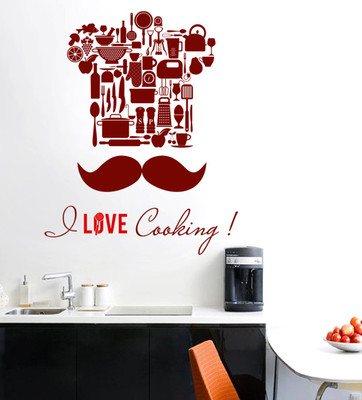 

Orange and Orchid  PVC Vinyl Sticker(Pack of 1, Multicolor