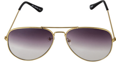 

Mango People Aviator Sunglasses(Brown