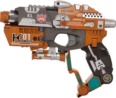 

Turbo S Transforming Robot Blaster-Fire Dragon Gun Action Playset(Multicolor)
