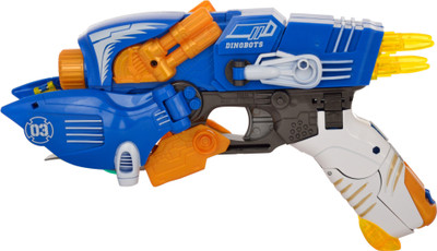 

Turbo S Transforming Dino Blaster-Pterosaur Action Playset(Multicolor)