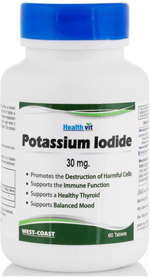 HealthVit Potassium Iodide 30 mg 60 Tablets(60 No)