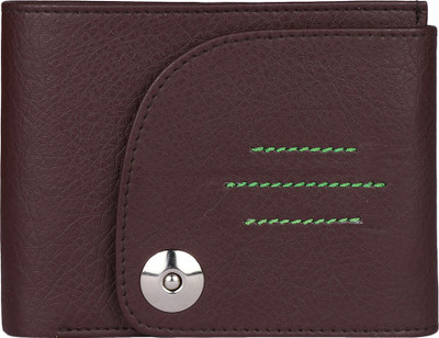 

Shopharp Men Brown Artificial Leather Wallet(6 Card Slots)