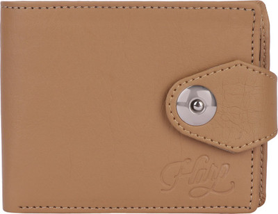 

Shopharp Men Beige Artificial Leather Wallet(6 Card Slots), Cream