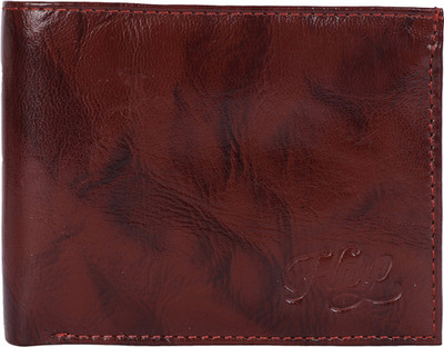 

Harp Men Brown Genuine Leather Wallet(4 Card Slots)