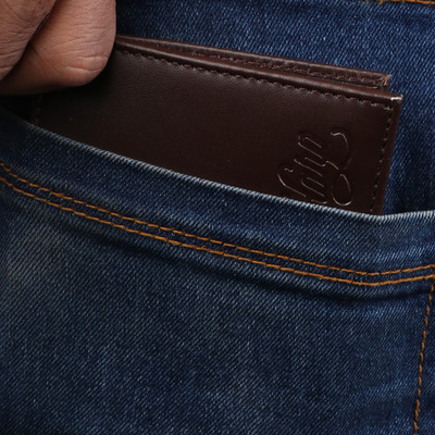 

Shopharp Men Beige Artificial Leather Wallet(6 Card Slots), Biege