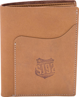 

Spykar Men Brown Genuine Leather Wallet(8 Card Slots), Tan
