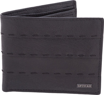 

Spykar Men Casual Black Genuine Leather Wallet(8 Card Slots)