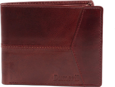 

Dumeril Men Red Genuine Leather Wallet(3 Card Slots)