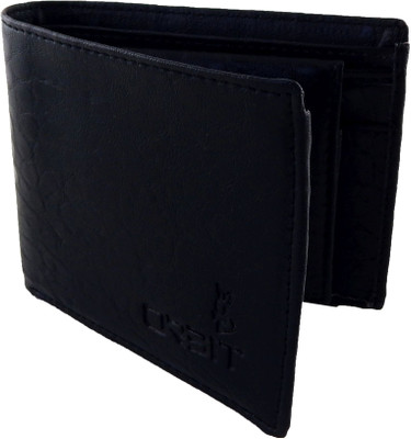 

Orbit Men Black Genuine Leather, Fabric Wallet(3 Card Slots)