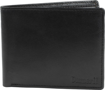 

Dumeril Men Black Genuine Leather Wallet(8 Card Slots)