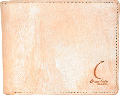 

Chandair Men Beige Genuine Leather Wallet(8 Card Slots), Shaded creamy
