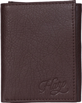 

Shopharp Men Brown Artificial Leather Wallet(6 Card Slots)