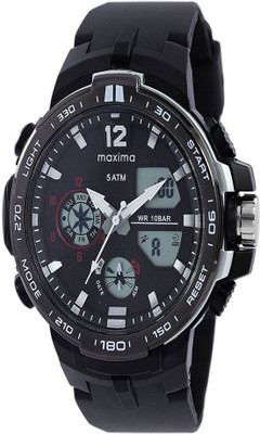 

Maxima Analog digital Black Dial Men's Watch - For Men