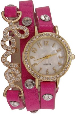 Frida pink love analogue stylish designer watches for girls and woman Watch  - For Girls   Watches  (Frida)