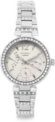 Casio SX160 Sheen Analog Watch  - For Women   Watches  (Casio)