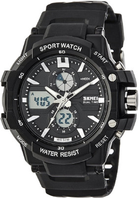 

Skmei AD0990 (BK WHITE) Watch - For Men
