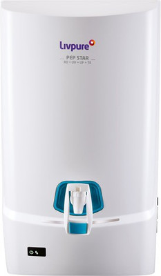 

LIVPURE PEP STAR 7 L RO + UV + UF + TDS Water Purifier(White)