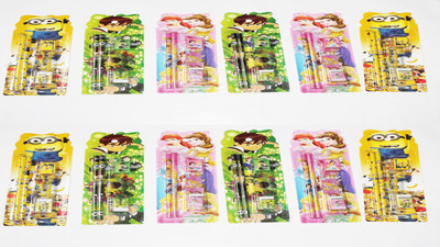 

Wonder Star School Kit (Pencils, Scale, Eraser & Sharpener)