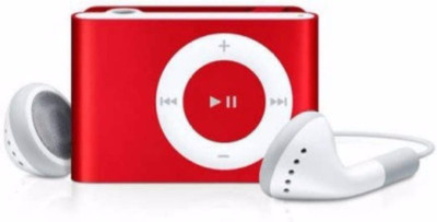 

MOBONE Red Mini MP3 Player(Red, 0 Display)